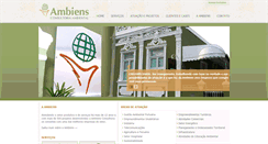 Desktop Screenshot of ambiensconsultoria.com.br